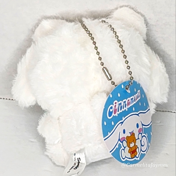 CINNAMOROLL 🐻‍❄️ Polar Bear Suit Sanrio Key Chain ☆》NWT《☆ - Picture 3 of 6